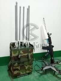 8명의 밴드는 3G 4G 와이파이를 움직이지 않게 하기를 위한 Manpack 방해기 군 사용법을 Backpack